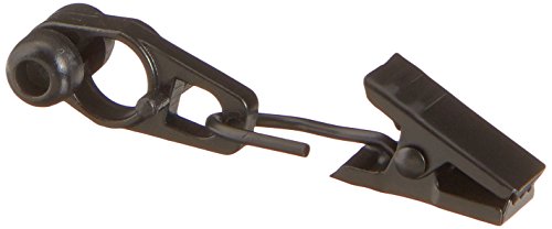 Levolor 7004244497 Carriers with Clips for Multi-Use Track System, Black, 7-Pack