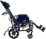 Aluminum Ultra Light Weight Transporting Full Recliner. 18' Seat Width.