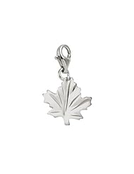 Rembrandt Charms Maple Leaf Charm with Lobster Clasp