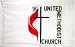 3 x 5 Feet United Methodist Church Nylon - indoor Religious Flags Made in US.