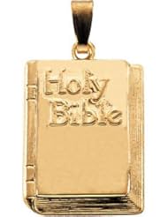 Bible Pendant 14K Gold Yellow R16399