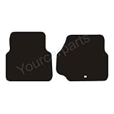 Landrover Defender Tailored Car Mats (2000- ) Black Ultimate Carpet (Luxury Range)