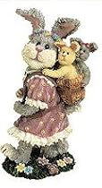 Boyds Bears Rabbit Mrs Twigley with Lila & Leefer Nap Sack #36712