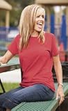 Alstyle Missy Ringspun T Shirt