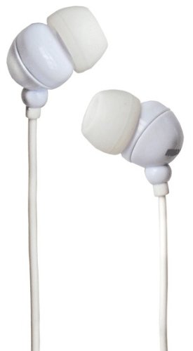 Maxell Plugz In-Ear-Kopfhörer (95 dB, 3,5 mm Klinkenstecker) weiß