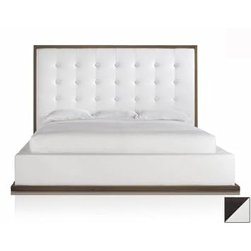 Ludlow Platform Bed (King - White)