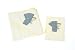 Me To You Tiny Tatty Teddy Hodded Towel and Mitt Set (Off-White)