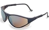 31SiIwH knL. SL160  Uvex S3103 U2 Safety Eyewear, Black Frame, Gold Mirror Ultra Dura Hardcoat Lens