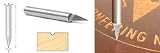 Amana 45771 0.005" TIP 30° ENGRAVING BIT