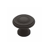 Baldwin 4491.102.BIN Dominion Style 1-1/4-Inch Diameter Cabinet Knob, Oil Rubbed Bronze