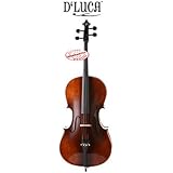 D'LUCA MEISTER handmade oil finish full size cello with hard case