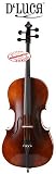 D'LUCA MEISTER handmade oil finish full size cello with hard case