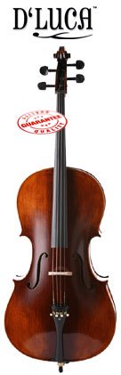 DLUCA MEISTER handmade oil finish full size cello with hard case