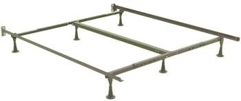 Leggett and Platt, Cal King- Queen Metal Bed Frame No Tools Needed, Assembly Required
