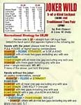 Video Poker Joker Wild/Two Pair Card: Dancer