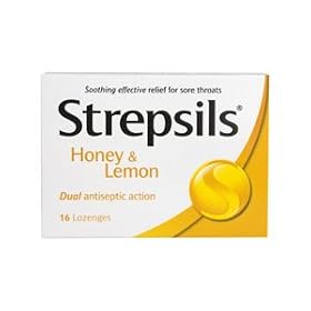 Strepsils Lozenges Honey & Lemon (16 Lozenges) [Misc.]
