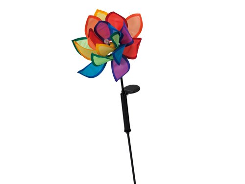 Happy People 40761 - TIB Solar-Windspiel \"Lotusblume\" Preisvergleich