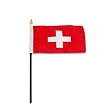 Switzerland Flag 4 x 6 inch