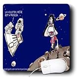 Londons Times Funny Music Cartoons - A Walk On The Moon - Mouse Pads