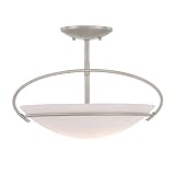 Quoizel BE1716BN Blake 2 Light Semi Flush Mount