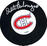 Pete Palangio autographed hockey puck (Montreal Canadiens)