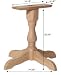 Large Traditional Pedestal Table Base
