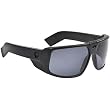 Spy Touring Sunglasses - Spy Optic Look Series Race Wear Eyewear w/ Free B&F Heart Sticker Bundle - Matte Black/Grey
