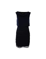 Petite Cowl Neck Cocktail Party Dress 