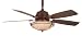 Tools & Hardware : Fanimation Ceiling Fans HF6600MH Hubbardton Forge Fan Mahogany Remote Indoor Fan 54"