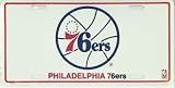 Philadelphia 76ers NBA Metal License Plate 6x12