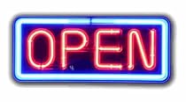 Neon Open Sign