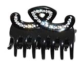France Luxe Small Classic Jaw with Swarovski Crystals