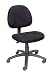 Boss Fabric Deluxe Posture Chair Black