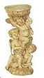 Dollhouse Miniature Aged Tan Cherub Stand