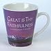Kitchen & Housewares : Great Is Thy Faithfulness/Ceramic Mug