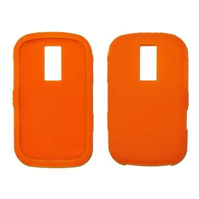 Orange Soft Silicone Gel Skin Cover Case for Blackberry Bold 9000 [Accessory Export Brand]