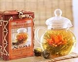 Numi Tea FLOWERING TEA DRAGON LILY - OSMANTHUS LILY WHITE TEA ,80 gram Bin