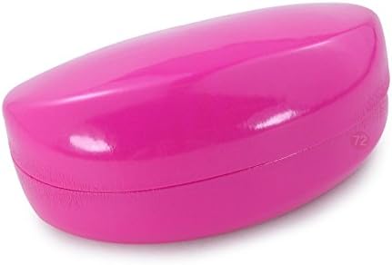 Belle Donne - Women's Sunglasses Hard Case Oversized Sunglasses Celebrity Style - Neon Pink