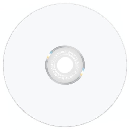 太陽誘電製 That's CD-Rデータ用 40倍速700MB 盤面アクアホワイト プリンタブル内周印字有り 限定パック CDR80AWPY50BR