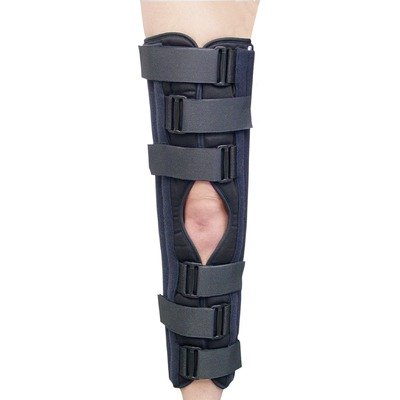 16 Premium Knee Immobilizer Size: 20 / XXLarge, Style: Without Gel