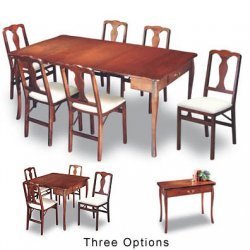 Table - Extendable (Cherry) (See Text) by Stakmore, Inc