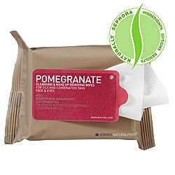 Korres Pomegranate Cleansing & Make Up Removing Wipes (25 wipes)