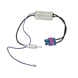 Audi VW Volkswagen Radio Dual Fakra Antenna Adapter For Diversity Systems 