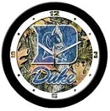 Duke Blue Devils Camo Wall Clock
