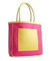 Liz Claiborne Logo Pop Magazine Tote