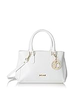 Just Cavalli Bolso asa de mano (Blanco)