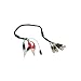 BK Precision TL 889A Kelvin Clips to BNC Lead for Bench LCR / ESR Meter