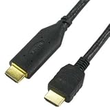 100 Foot Black Gold HDMI 1.3 Cable, CL2 Rated for In-Wall Use