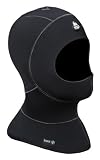 Waterproof - H1 3/5mm or 5/7mm Neoprene Dive Hood with Bib