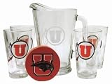 Utah Utes Pitcher Set